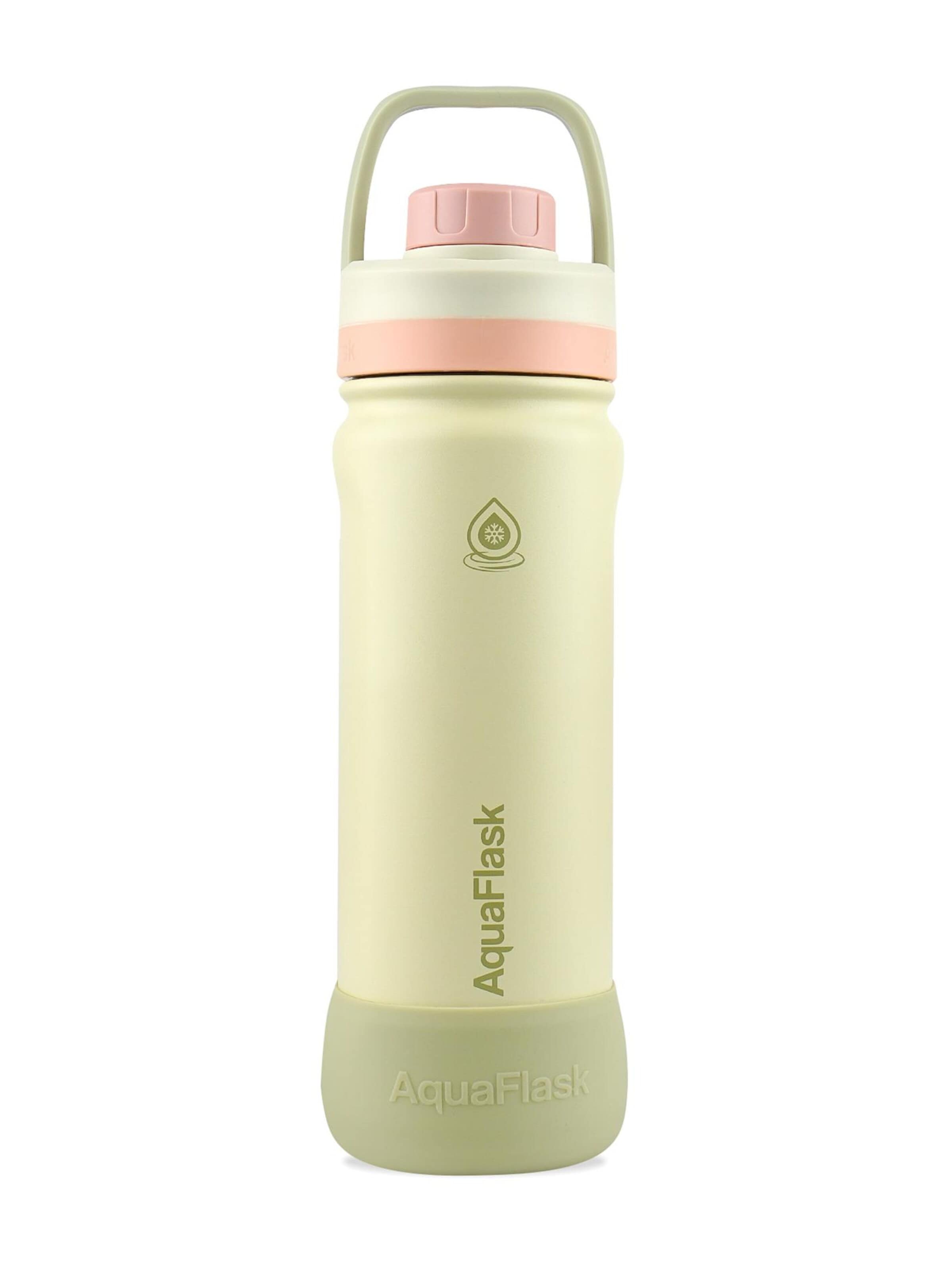 AquaFlask Láhev na vodu 'AquaFlask Termoláhev COLORWAVE 532 ml' – zelená: přední strana