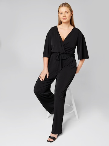 Guido Maria Kretschmer Curvy - Jumpsuit 'Charlotte' en negro