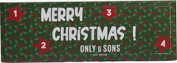 melns Only & Sons Bokseršorti 'X-MAS': no priekšpuses