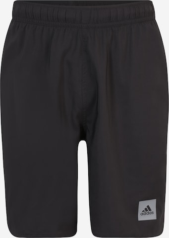 ADIDAS SPORTSWEAR - Calções de surf 'Classic- Solid' em preto: frente