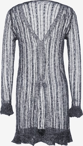 VERNOLE Knit Cardigan in Blue: front