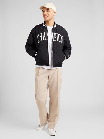 Champion Authentic Athletic Apparel Φθινοπωρινό και ανοιξιάτικο μπουφάν σε μαύρο