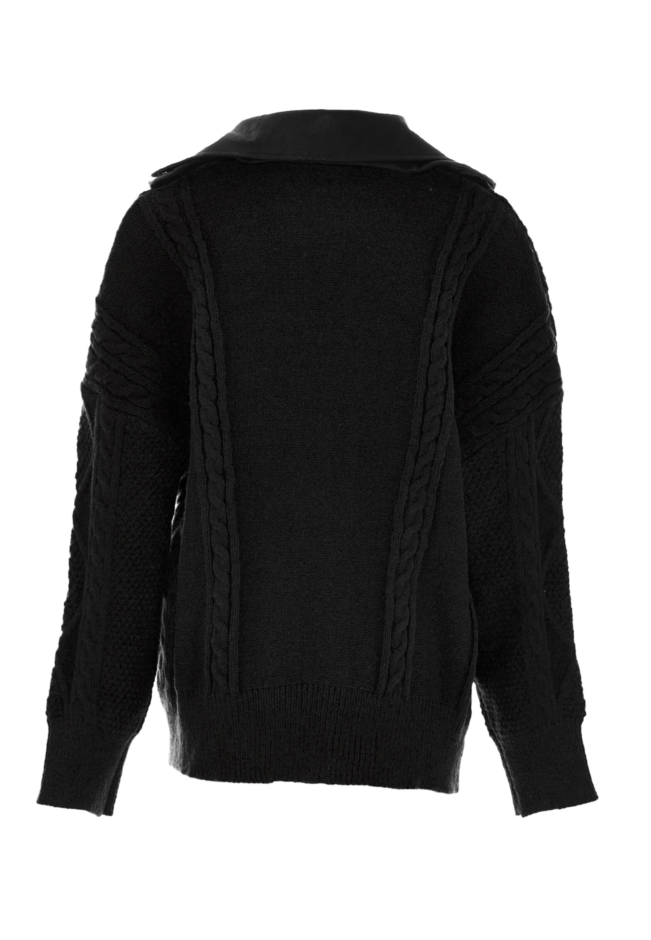 NAEMI Cardigan i sort