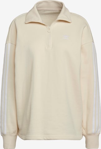 ADIDAS ORIGINALS - Sudadera en beige: frente