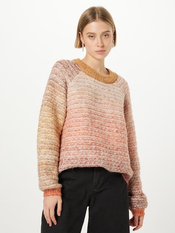 ONLY Sweater 'UMA' in Brown: front