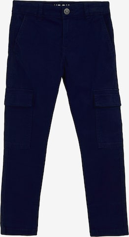 WE Fashion Слим Штаны в Синий: спереди