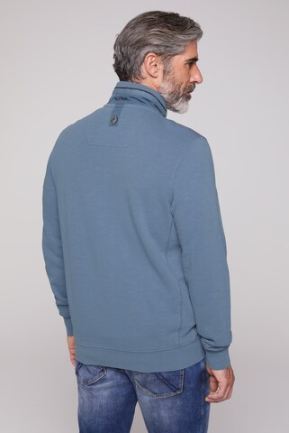 CAMP DAVID Zip-Up Hoodie in Blue