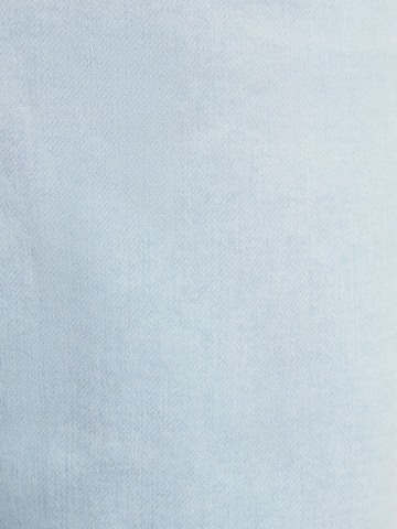 Bershka Zúžený strih Džínsy - Modrá