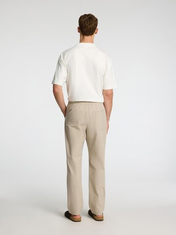 SELECTED HOMME regular Bukser i beige