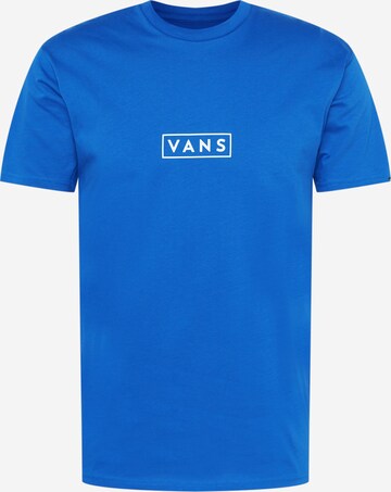 T-Shirt VANS en bleu : devant