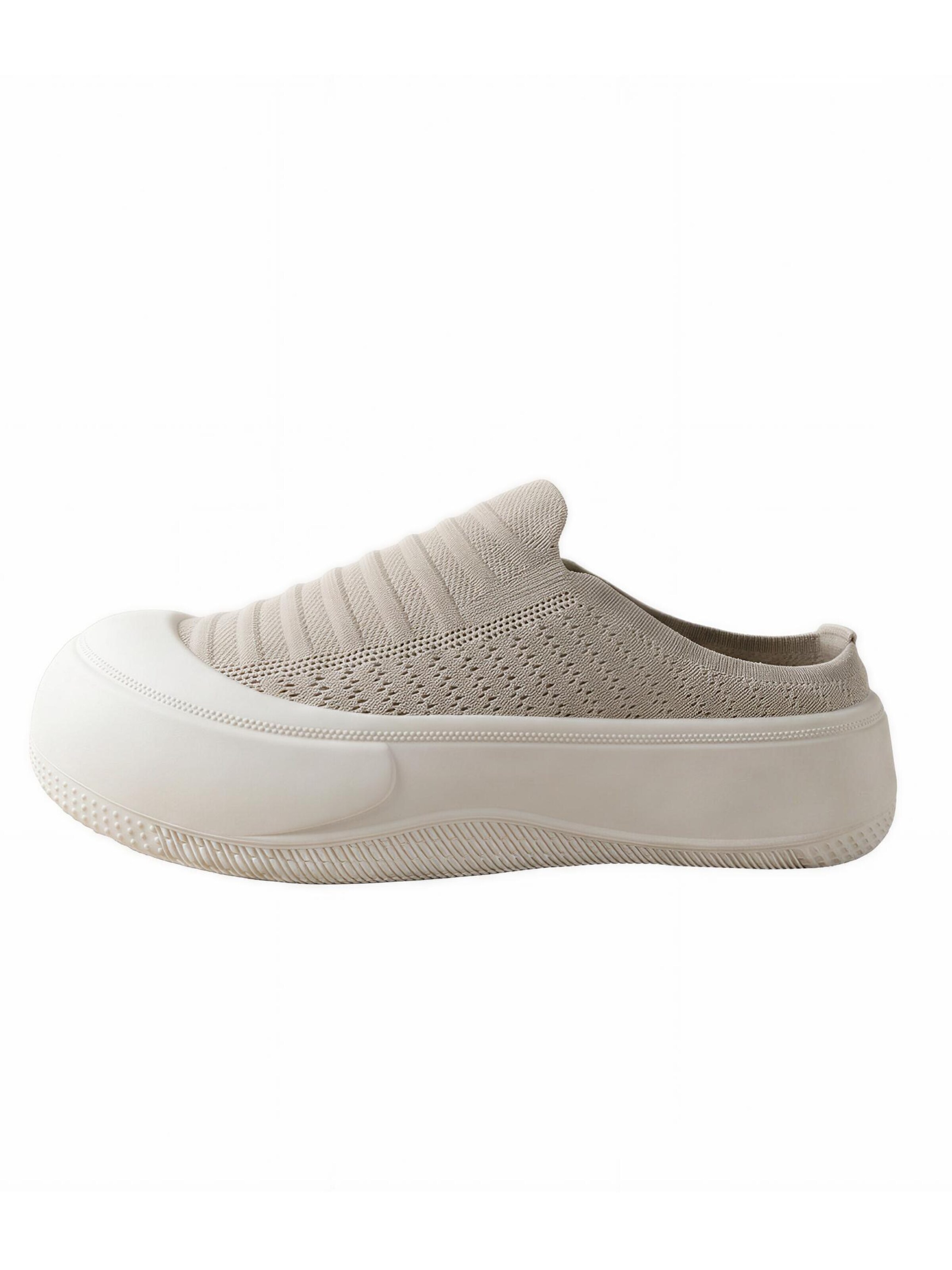 BONVERANO Mules 'Damen Mesh-Pantoletten mit Plateausohle' in 38 in Beige, Item view