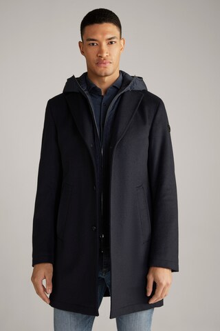 JOOP! Between-Seasons Coat 'Mailor' in Blue: front