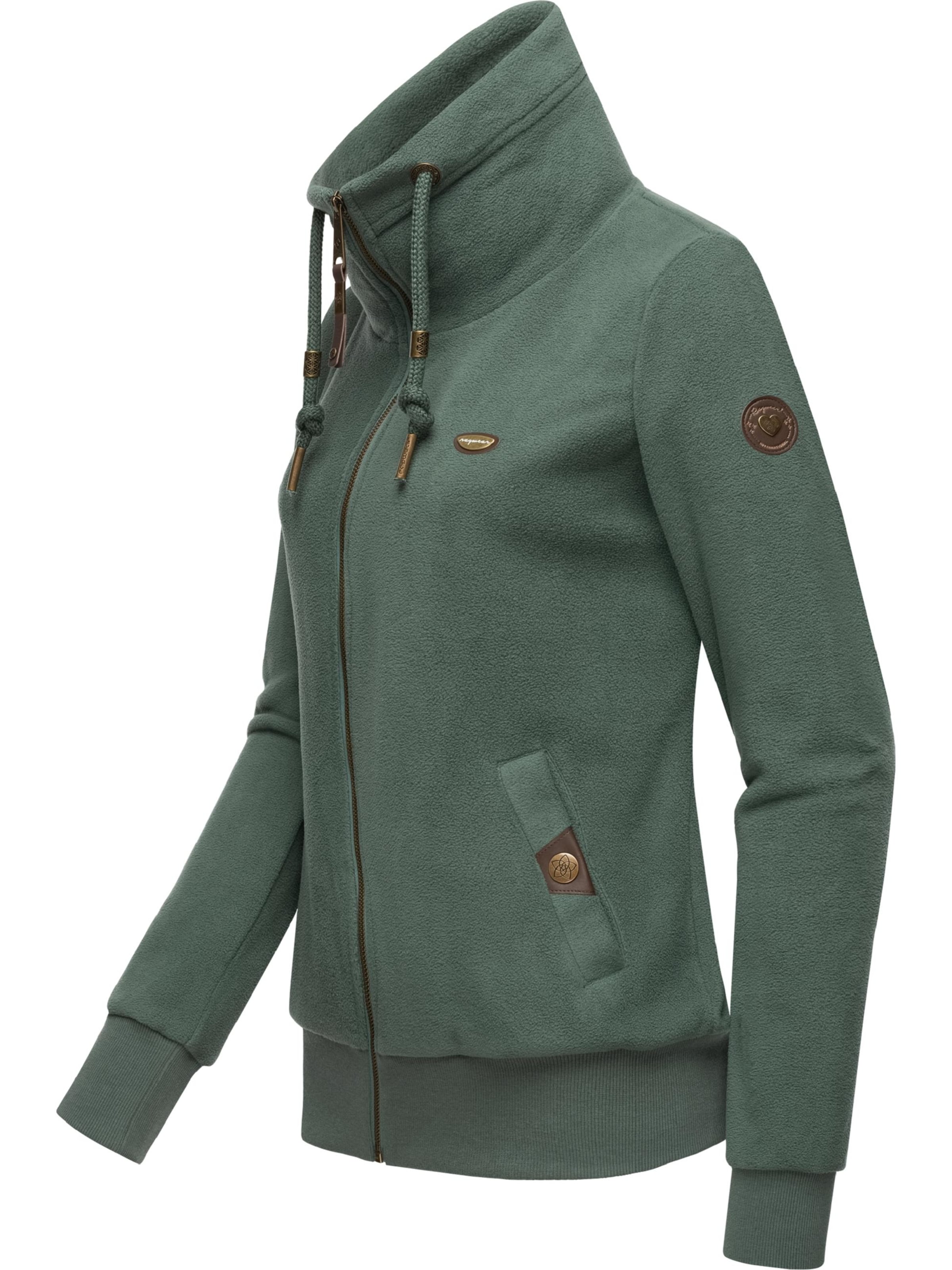 Ragwear Sweat jacket 'Rylie' in Green