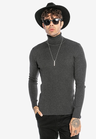 Redbridge Sweater 'Round Rock' in Grey: front
