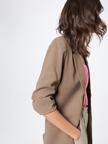 SOAKED IN LUXURY Blazer 'Shirley' in Brown