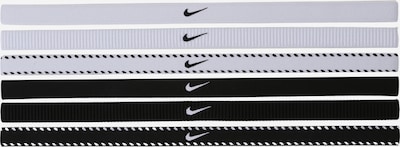 NIKE Accessoires Znojnik za čelo u crna / bijela, Pregled proizvoda