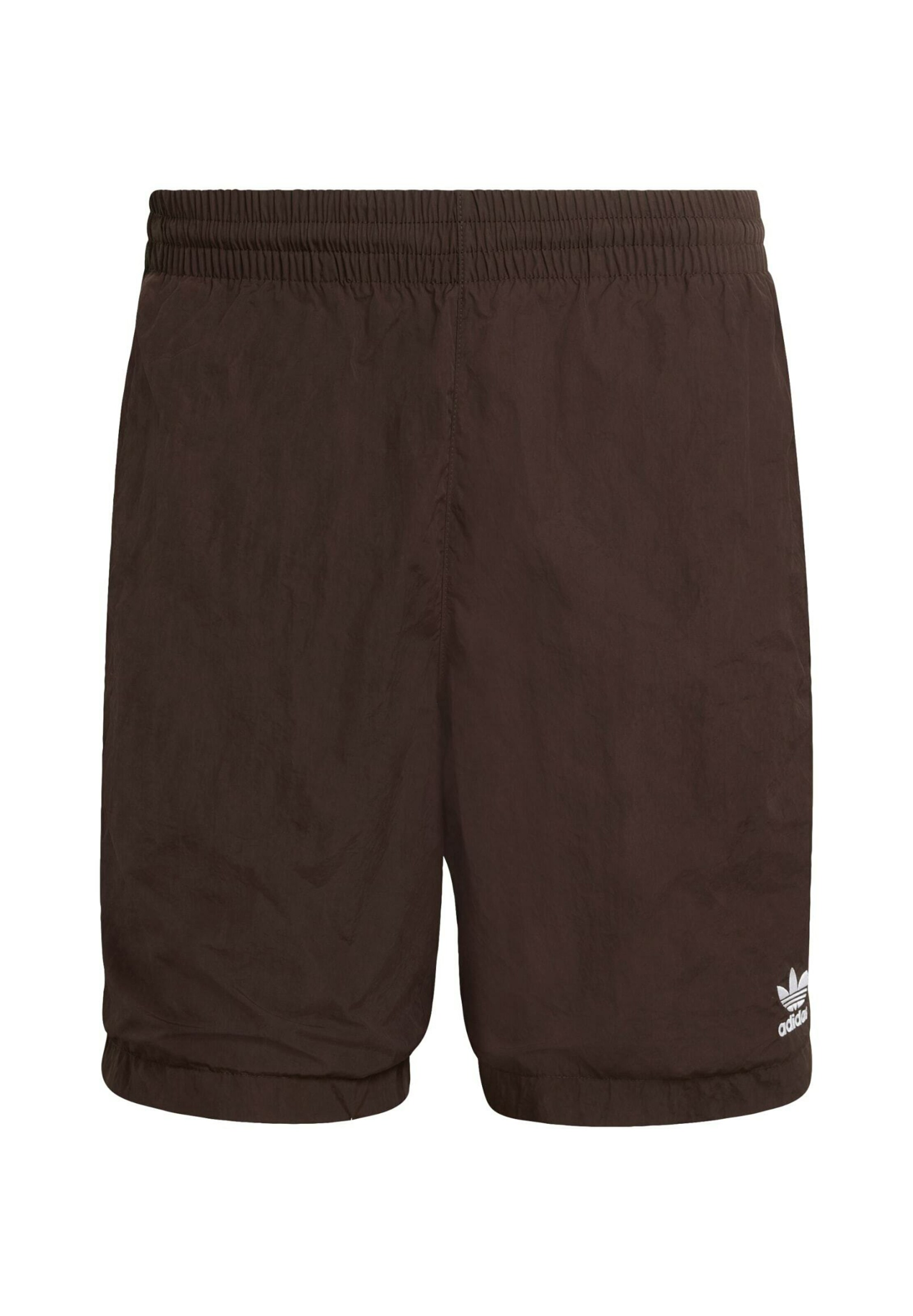 ADIDAS ORIGINALS Loosefit Broek 'Trefoil Essentials' in Bruin