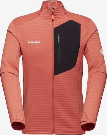 MAMMUT Funktionsfleecejacke ‘Taiss Light’ in Rot: Vorderseite