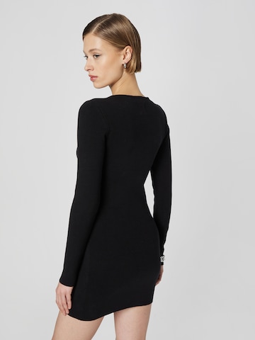 VIERVIER Knitted dress 'Hedi' in Black