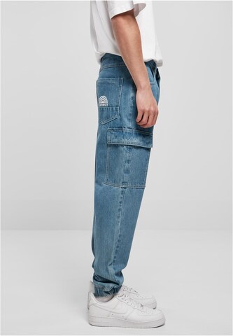 SOUTHPOLE Tapered Cargojeans in Blauw