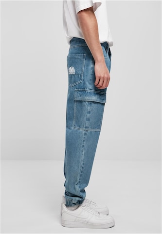 SOUTHPOLE Tapered Cargojeans in Blauw