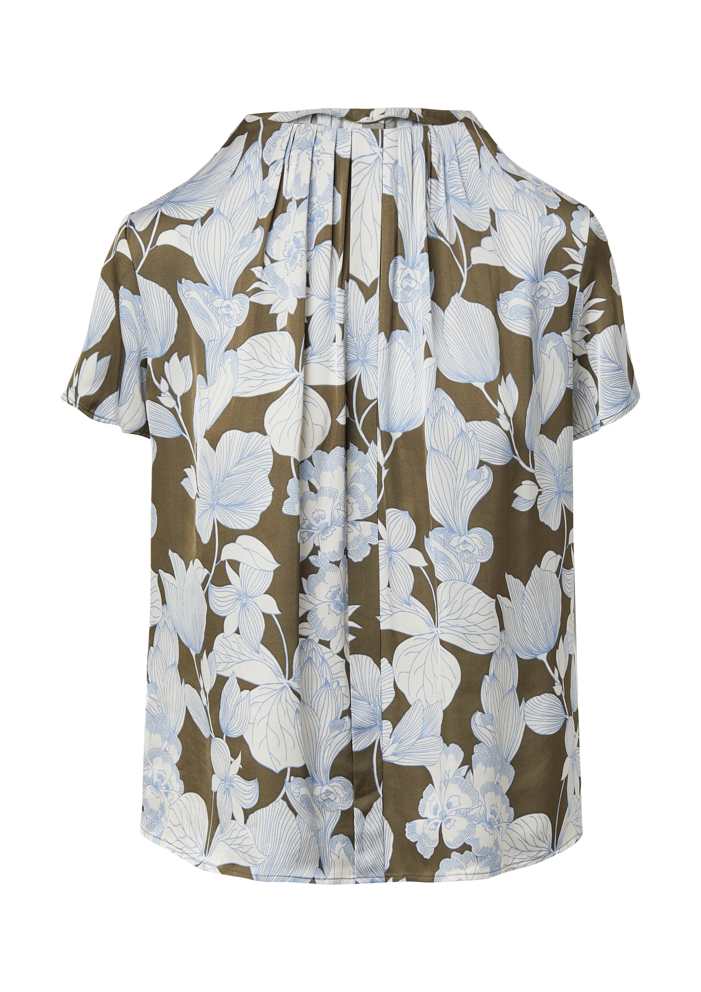 s.Oliver BLACK LABEL Blouse in Groen: voorkant