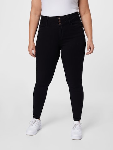 ONLY Carmakoma Jeans 'Anna' in Black: front