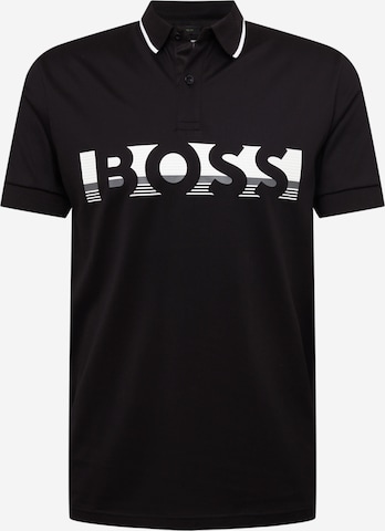 BOSS Green Shirt 'Pavel' in Black: front