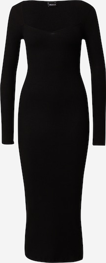 Gina Tricot Stickad klänning 'Alva' i svart, Produktvy