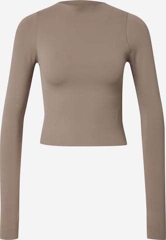 NIKE Koszulka funkcyjna w kolorze brązowy: przód