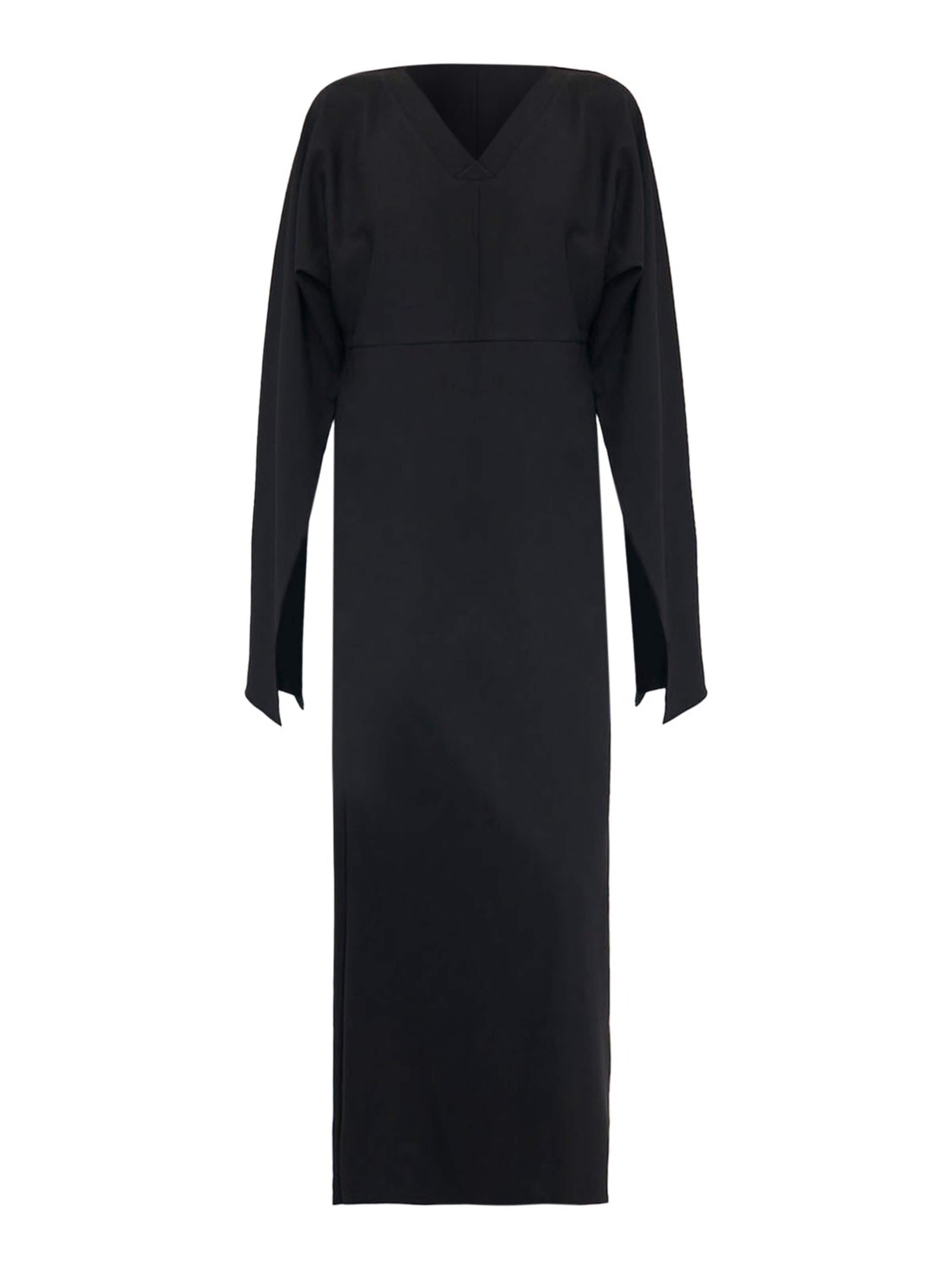 Robe de soirée Touche Prive en noir : devant