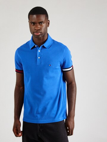 TOMMY HILFIGER Poloshirt in Blau: Vorderseite