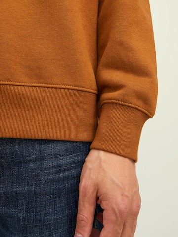 Jacks & Jones Sweatshirt 'Herren Sweatshirt' in Brown