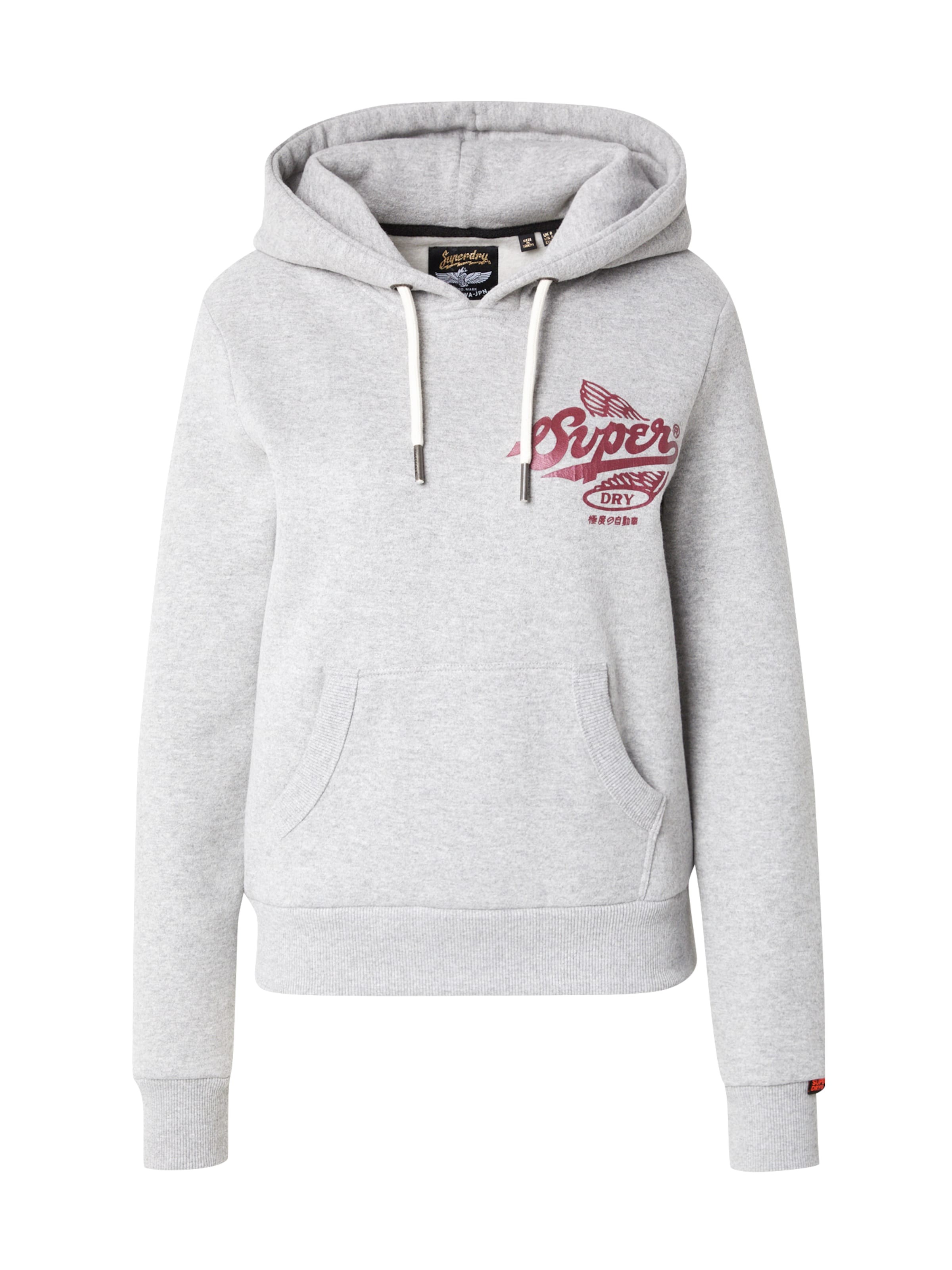 Superdry Sweatshirt in Grau: Vorderseite