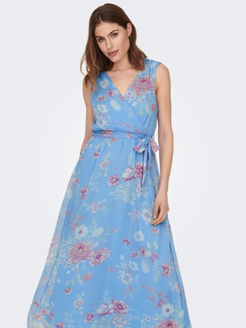 Robe d’été 'Sofia' ONLY en bleu