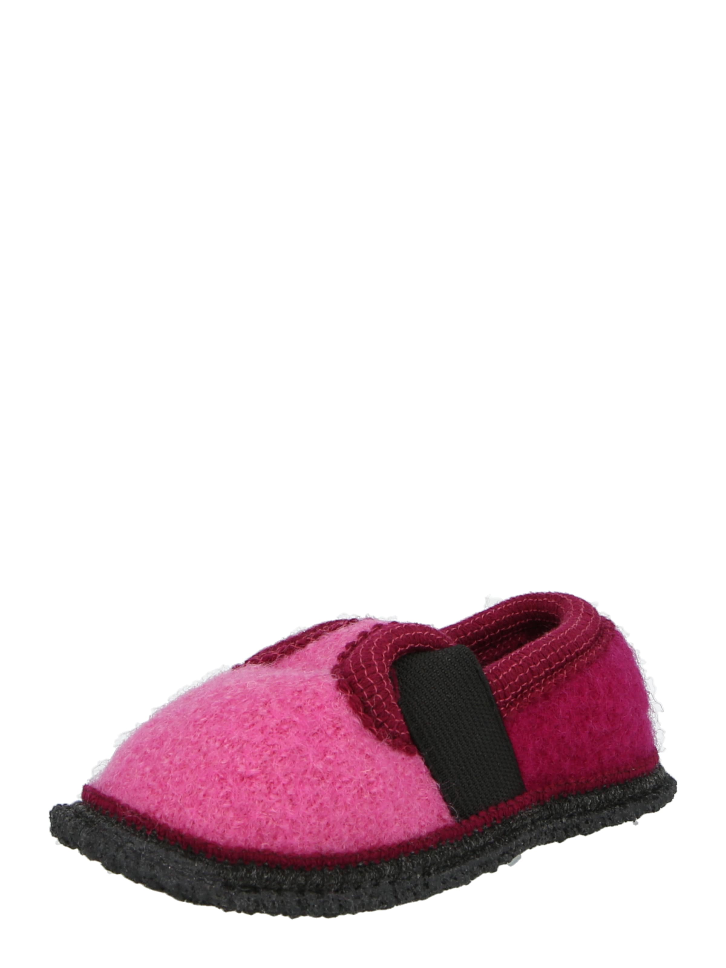 BECK Házi cipő 'Bobby' - rózsaszín: elől