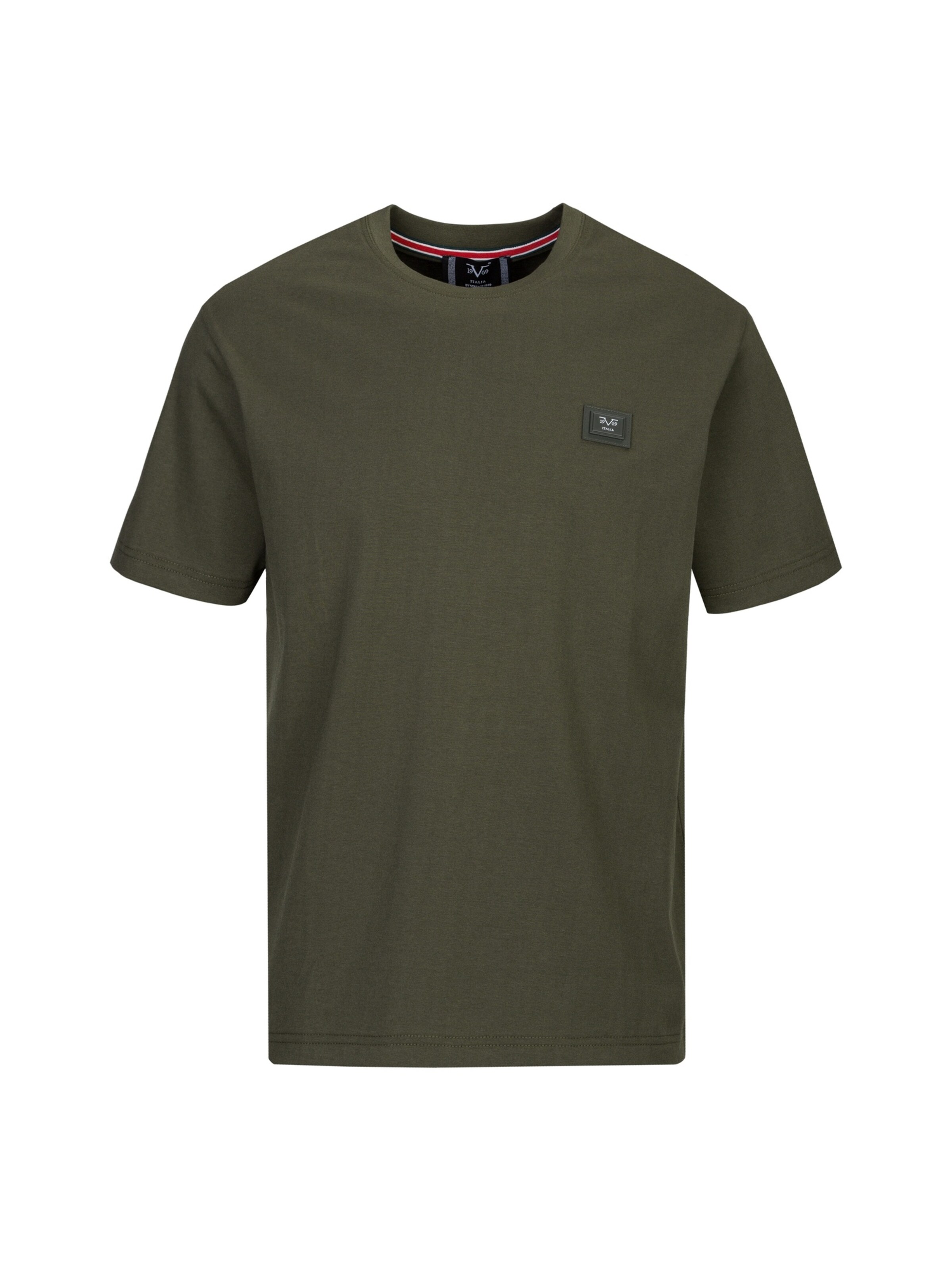 T-Shirt 'Rafael MP' 19V69 ITALIA en vert : devant