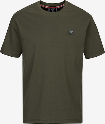 T-Shirt 'Rafael MP' 19V69 ITALIA en vert : devant