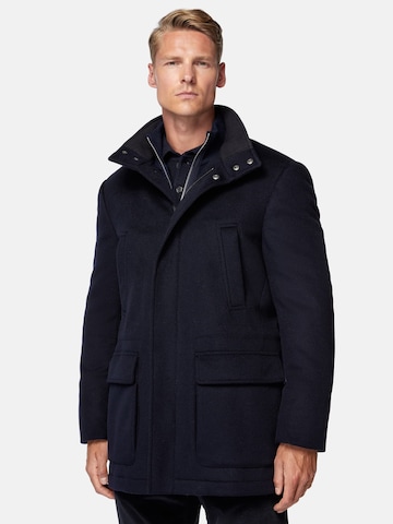 Manteau mi-saison Boggi Milano en bleu : devant