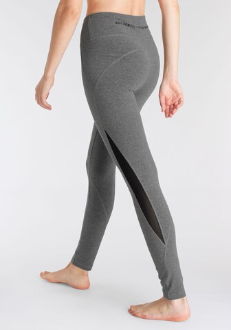 VIVANCE Skinny Workout Pants in Grey