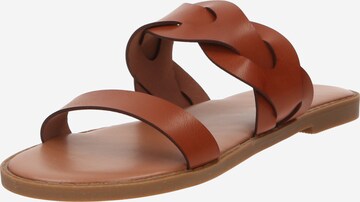 ESPRIT Mules in Brown: front