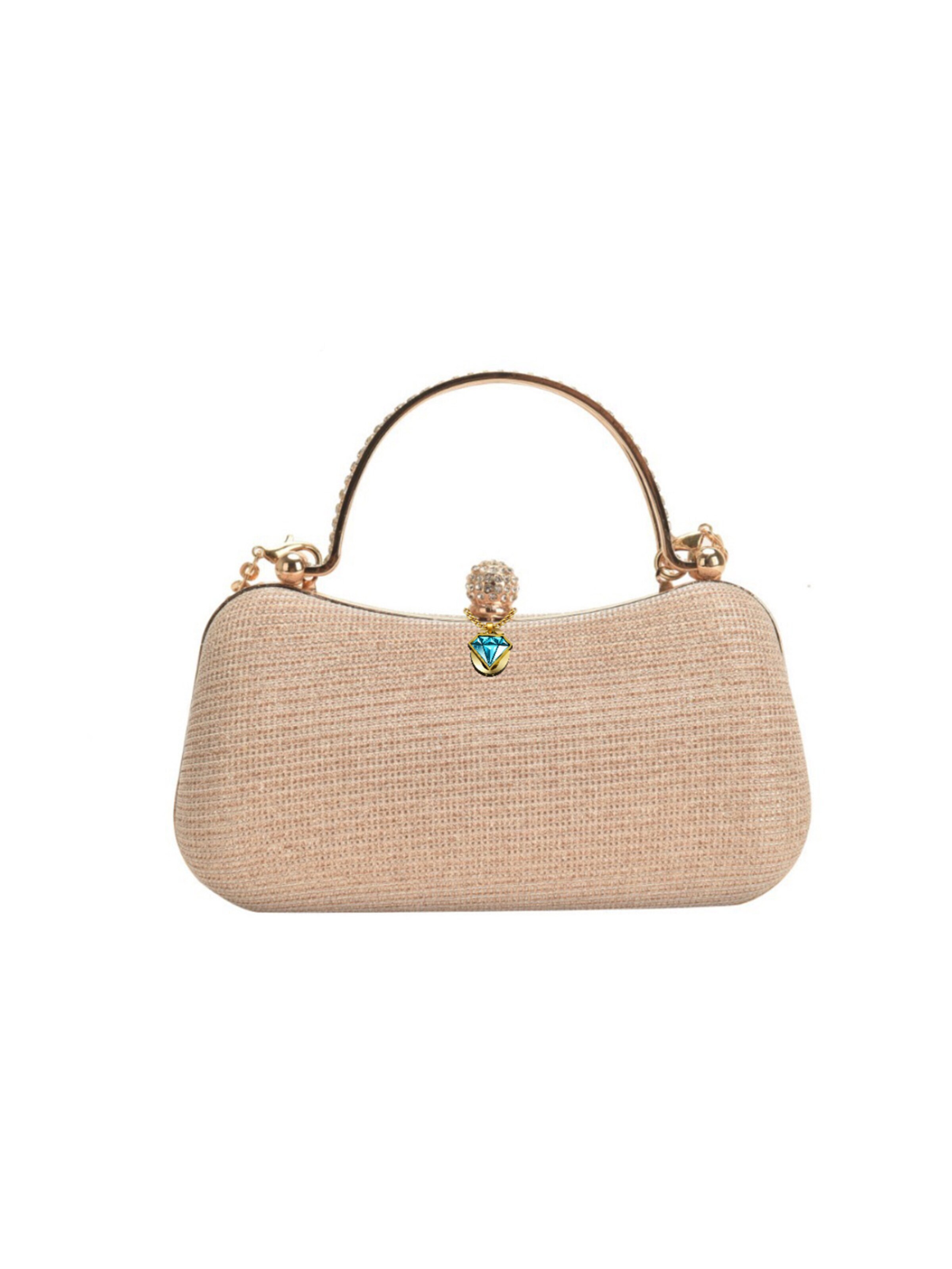 Elegon Handbag 'Model  Mongolia Gold' in Gold: front