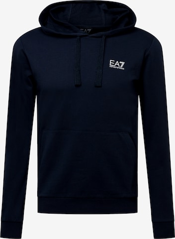 EA7 Emporio Armani Collegepaita värissä sininen: etupuoli