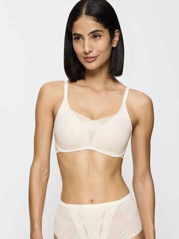 TRIUMPH T-shirt Bra in White: front