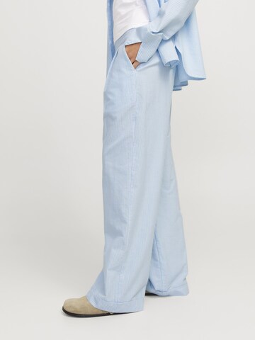 JJXX Wide leg Bandplooibroek 'JXSiva' in Blauw