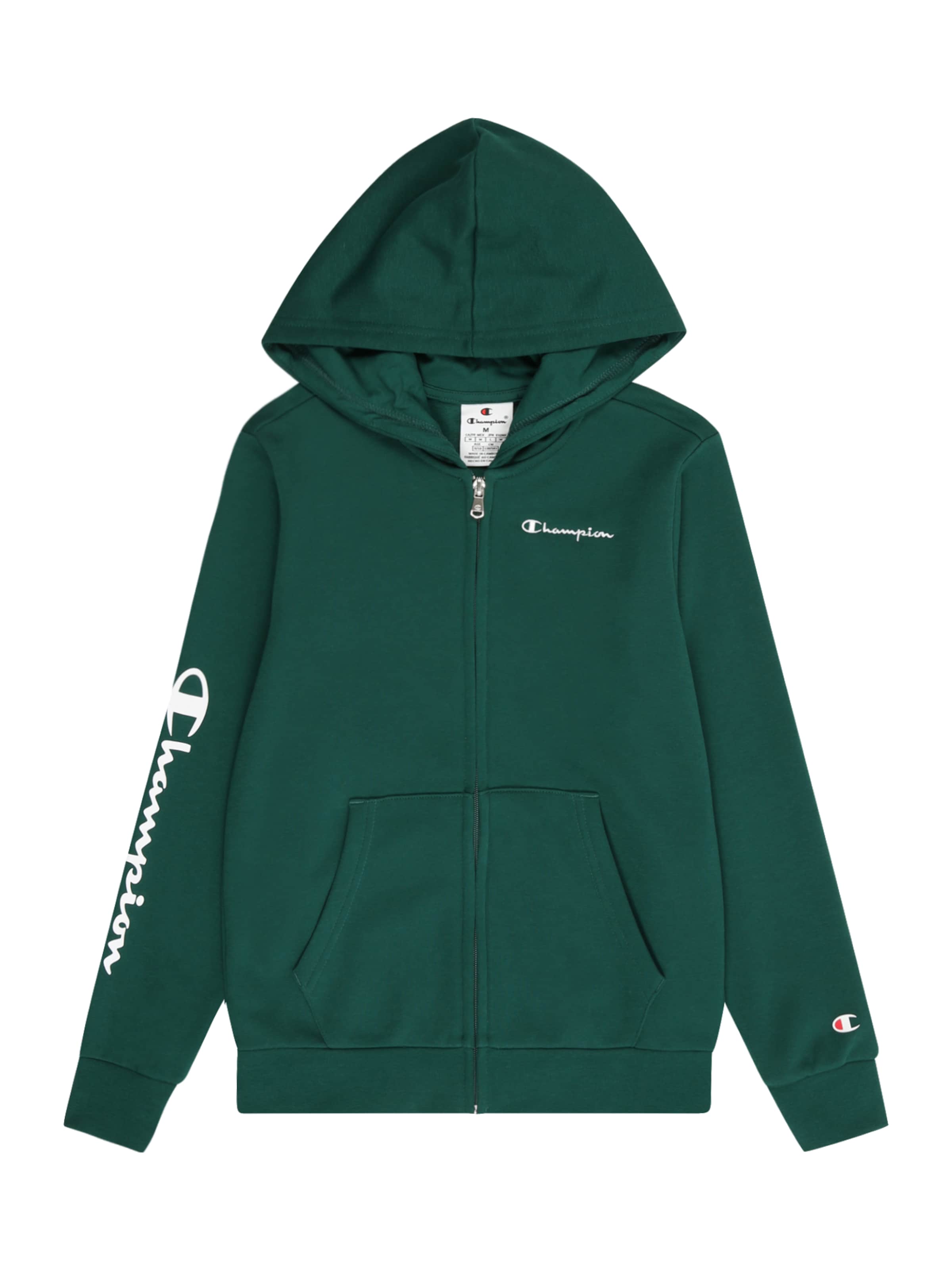 Champion Authentic Athletic ApparelGornji dio trenirke - zelena boja: prednji dio