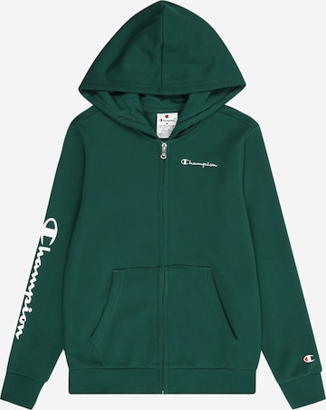 Champion Authentic Athletic ApparelGornji dio trenirke - zelena boja: prednji dio