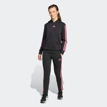 ADIDAS SPORTSWEAR Slim fit Workout Pants 'Essentials' in Black: front