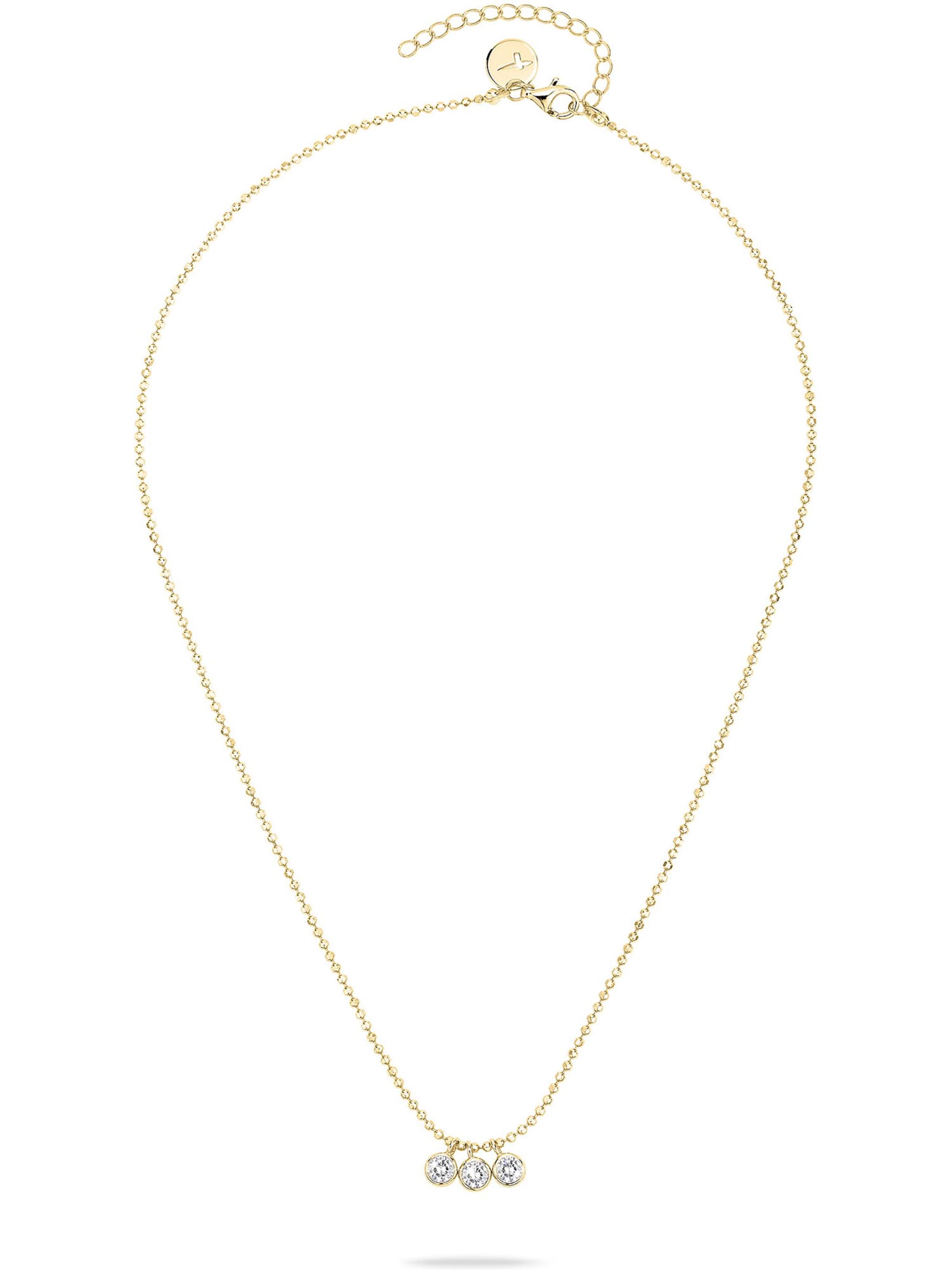 Chaîne Tamaris en or : devant