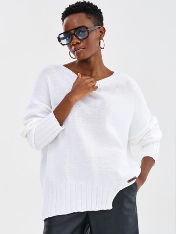 Blue Shadow Pullover‌‌‌‌‌‌‌‌‌ in Beige